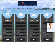 Tablet Screenshot of acentam.com